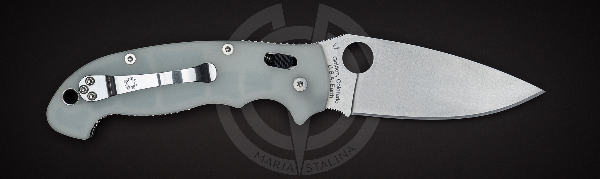 Spyderco Manix™ 2 XL Glow in the Dark_1