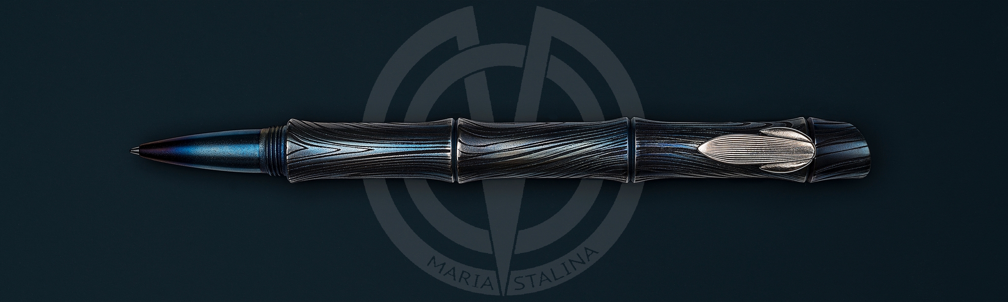 Kamikaze blue tactical pen Streltsov P&A