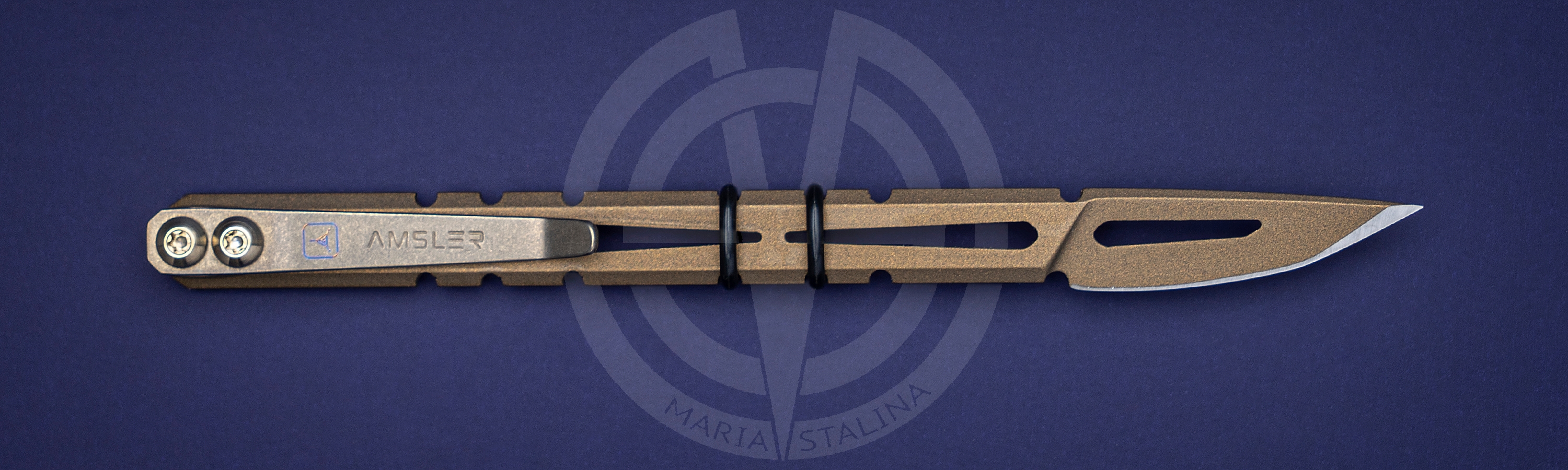 TAD скальпель Hurricane Razor Burnt Bronze_1