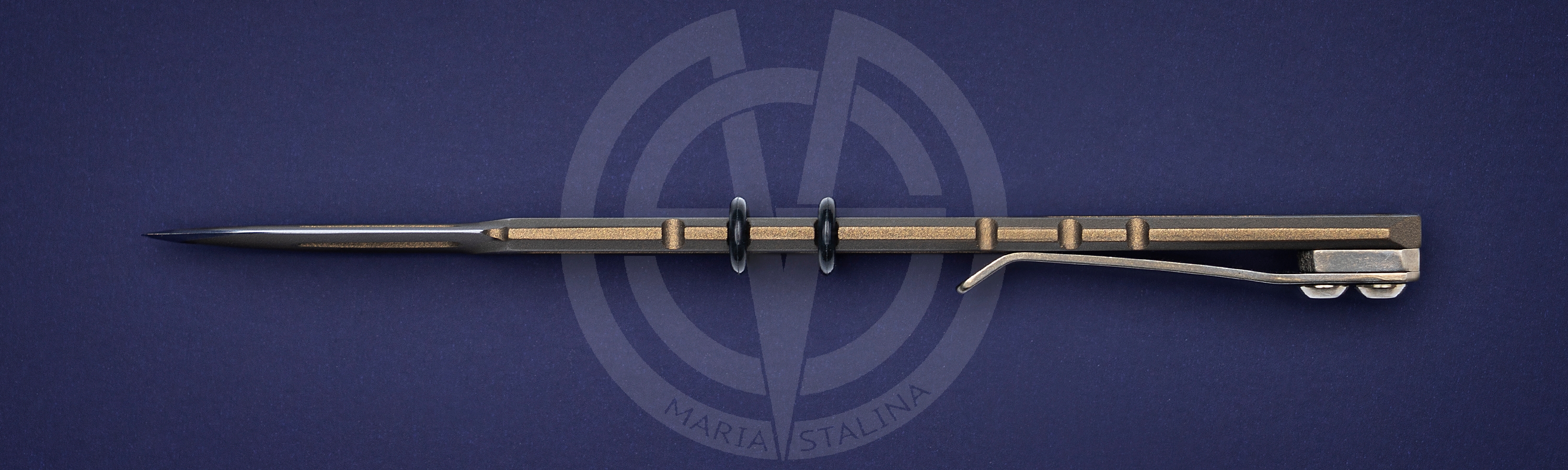 TAD скальпель Hurricane Razor Burnt Bronze_2