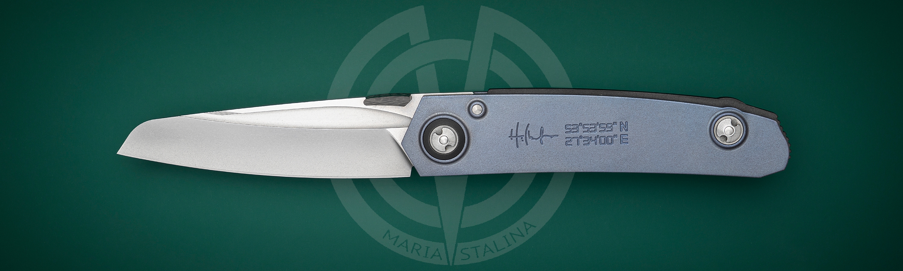 The knife Tachycardia Ti SiL Manufactory
