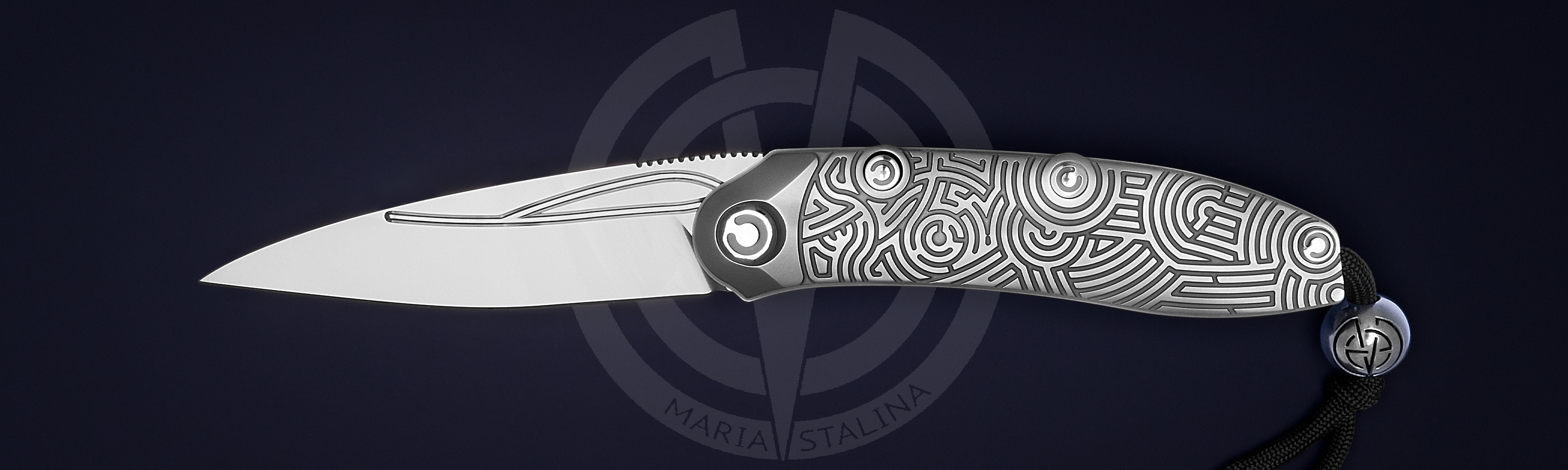 The knife Technoshaman A Proto 2/1 SiL Manufactory