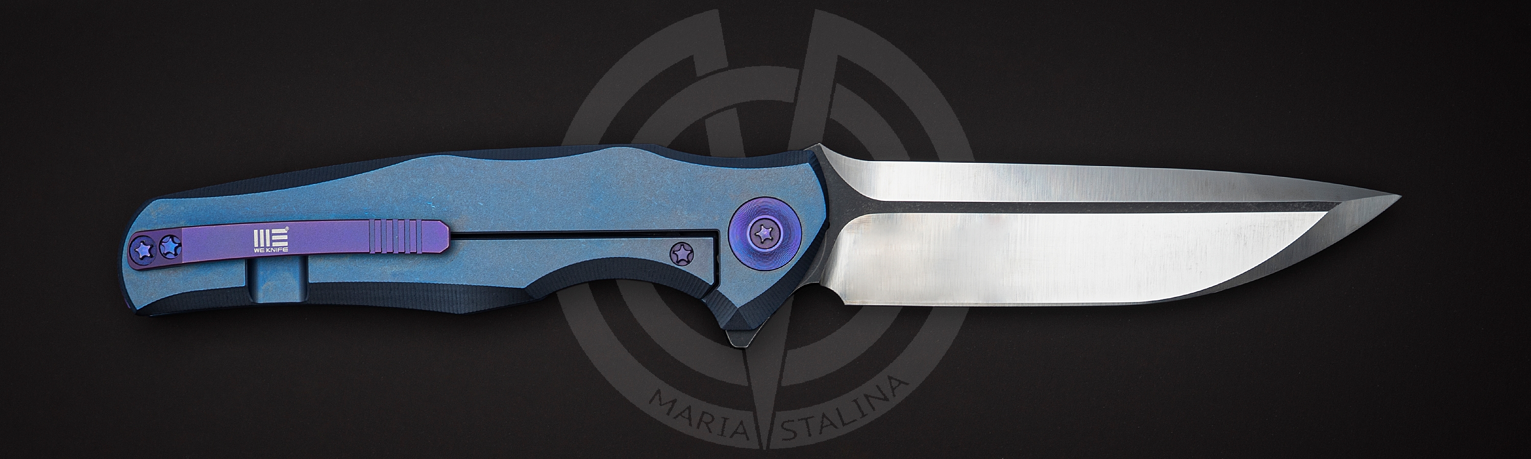 We Knife нож Model 601 Blue_1