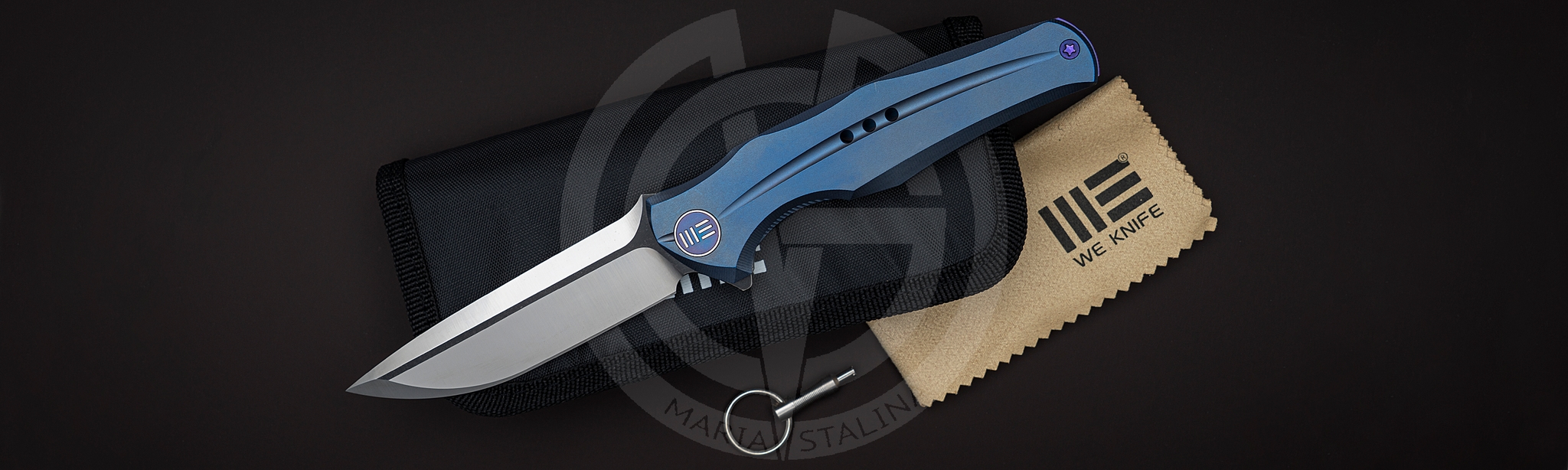 We Knife нож Model 601 Blue_6