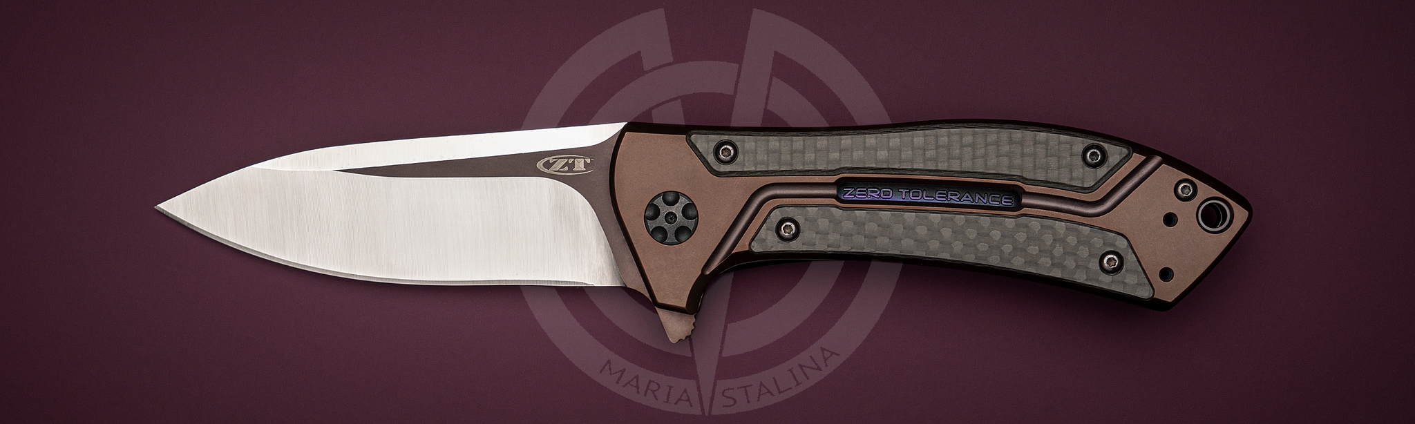 ZT нож 0801 CF SER. 0703