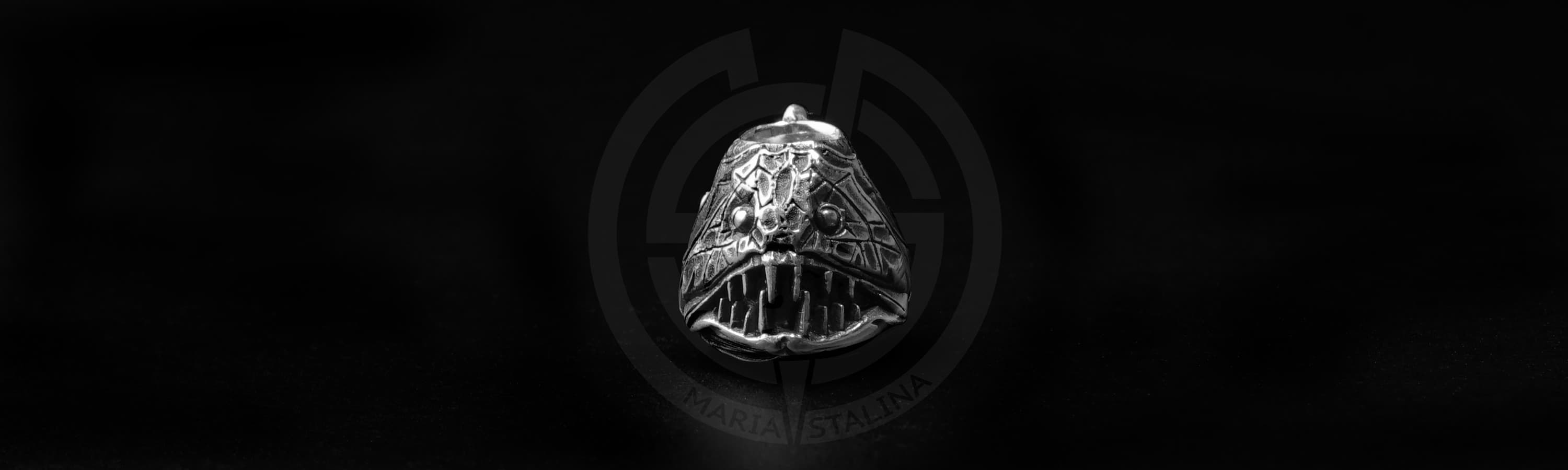 Lanyard Bead №16 white Andrey Avvakumov_4