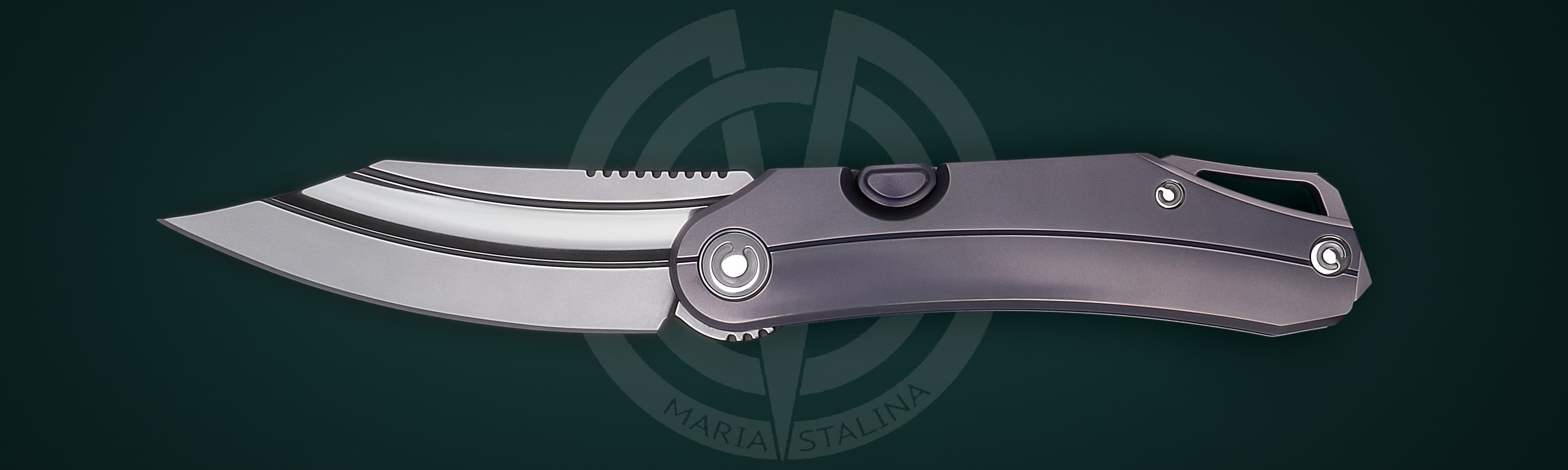 The knife Shizeku Run 1 BL 4/5 SiL Manufactory