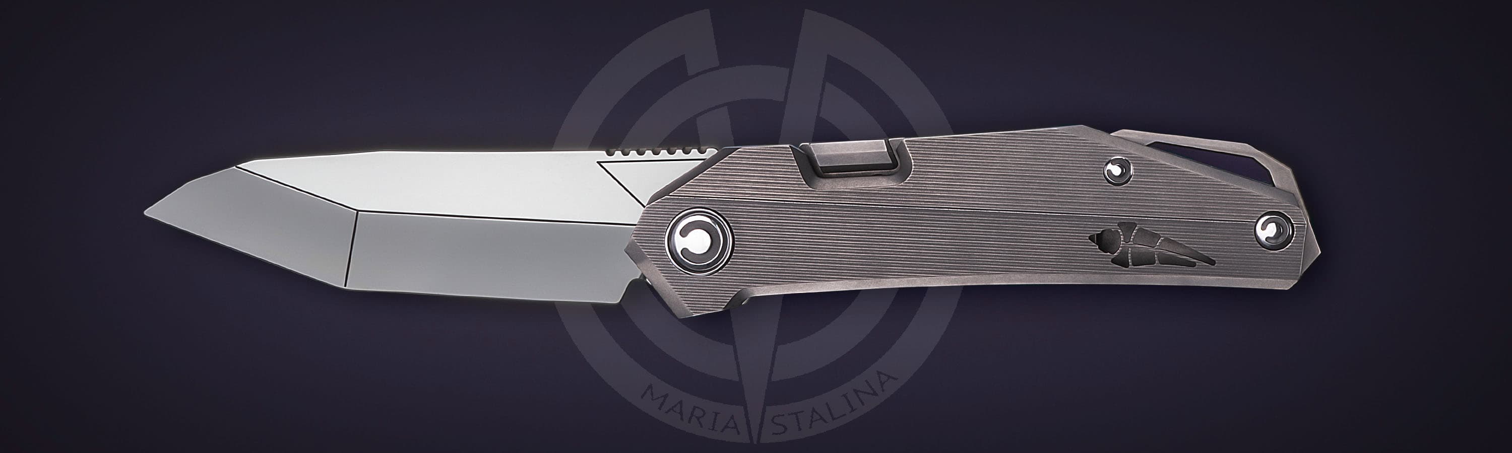 The knife Kalpa Run 1 BW 1/3 SiL Manufactory