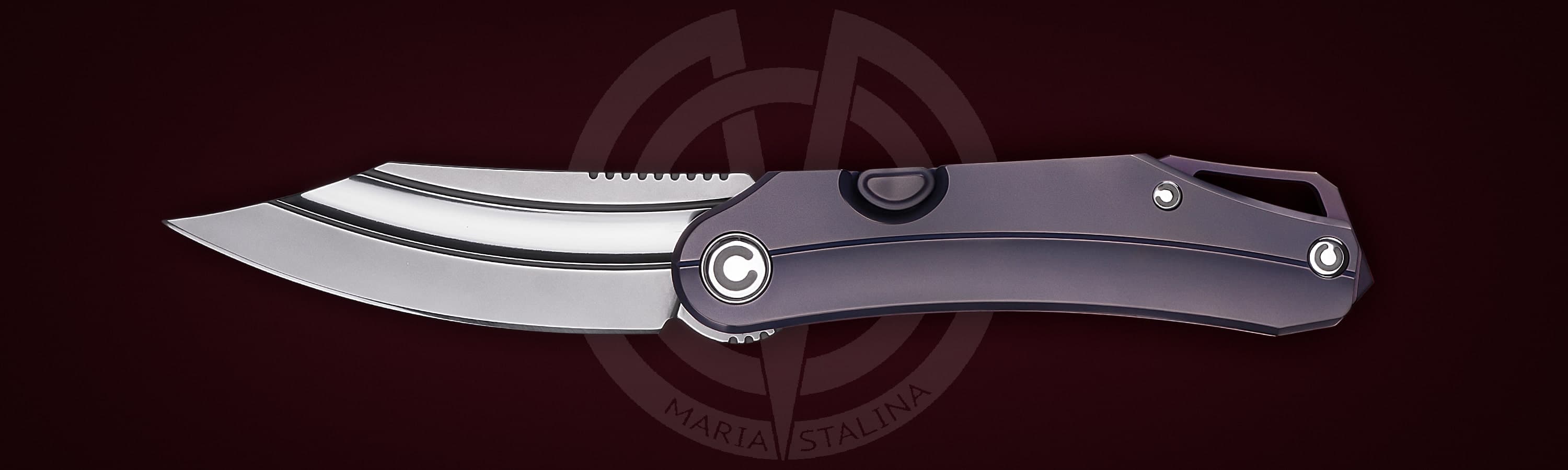 The knife Shizeku BL 2/5 SiL Manufactory