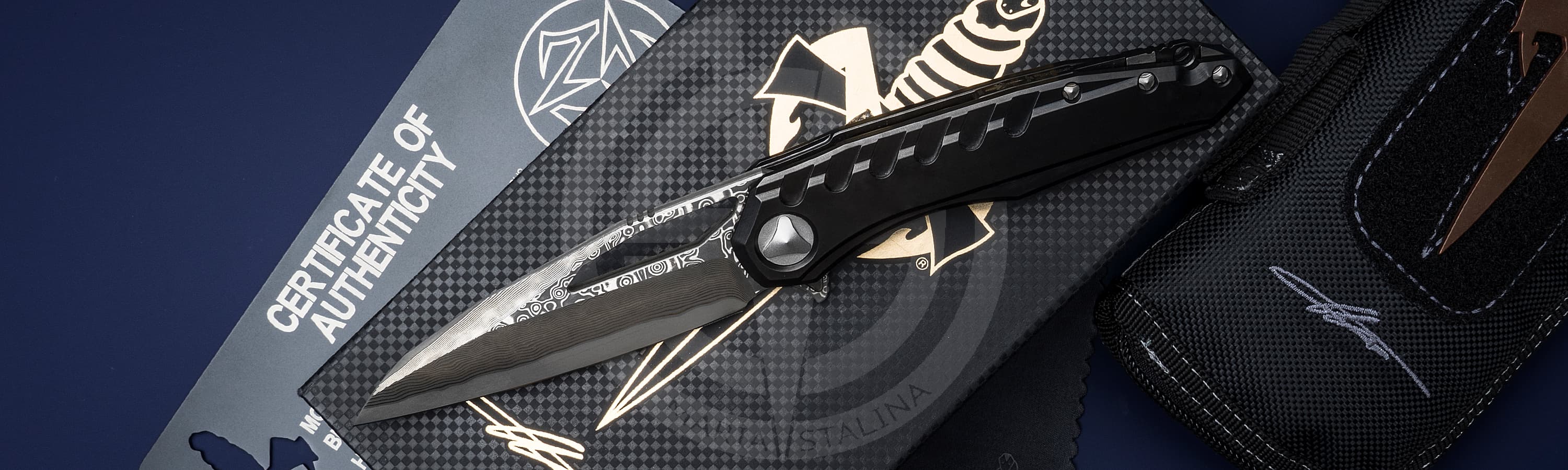 Marfione Custom Knives нож Sigil Black_6