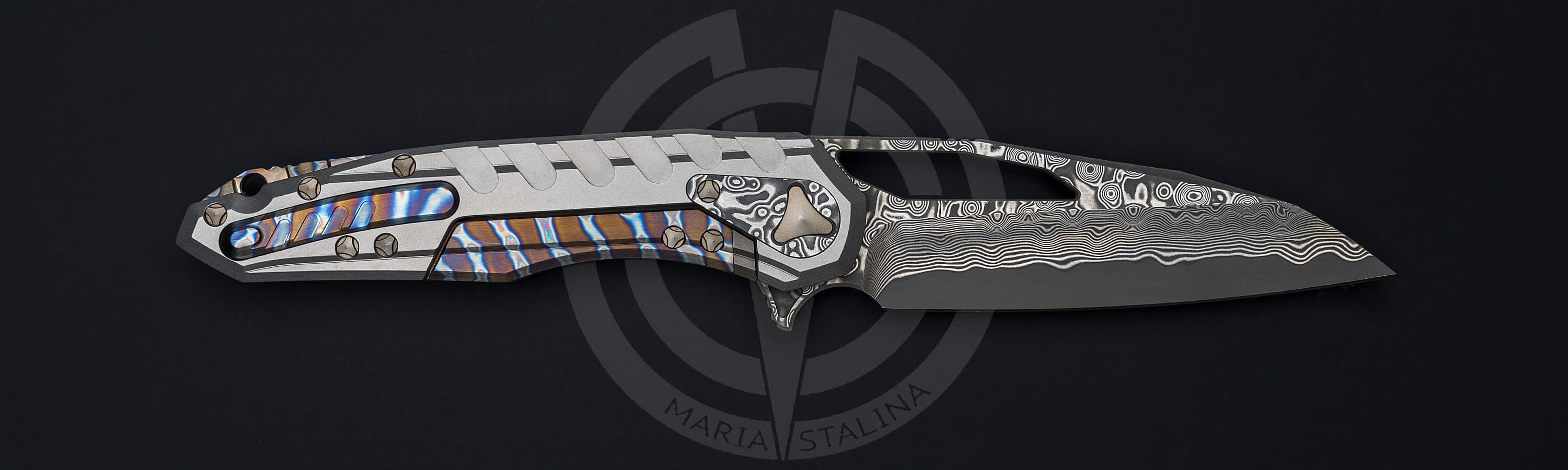 Marfione Custom Knives нож Sigil Metallic_1
