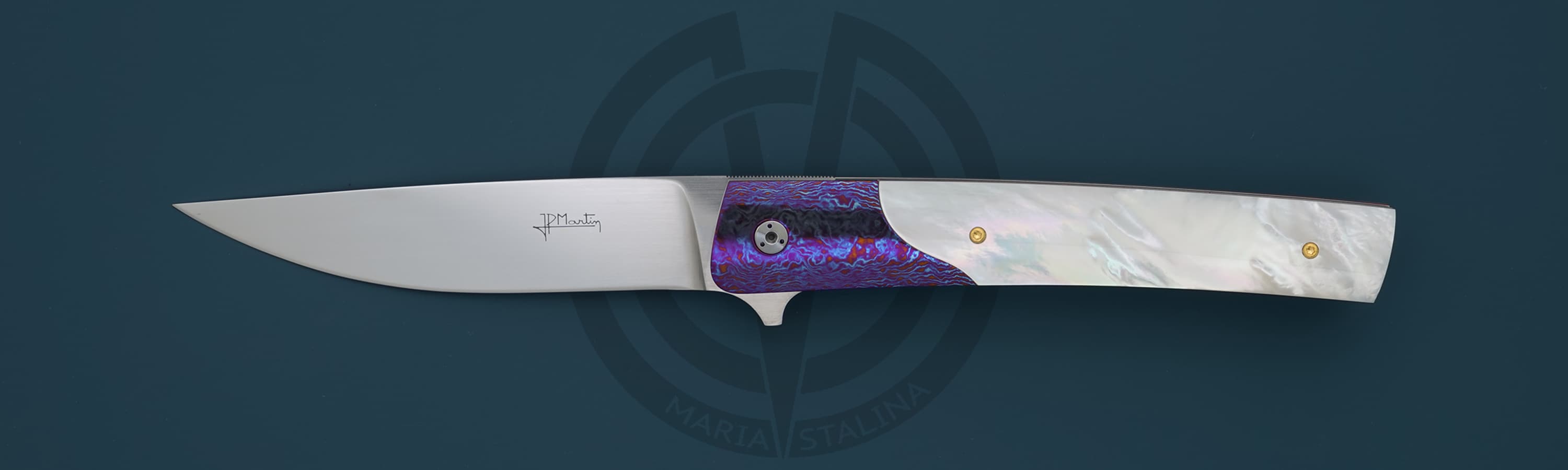 Jean-Pierre Martin нож Grand Basic Pearl