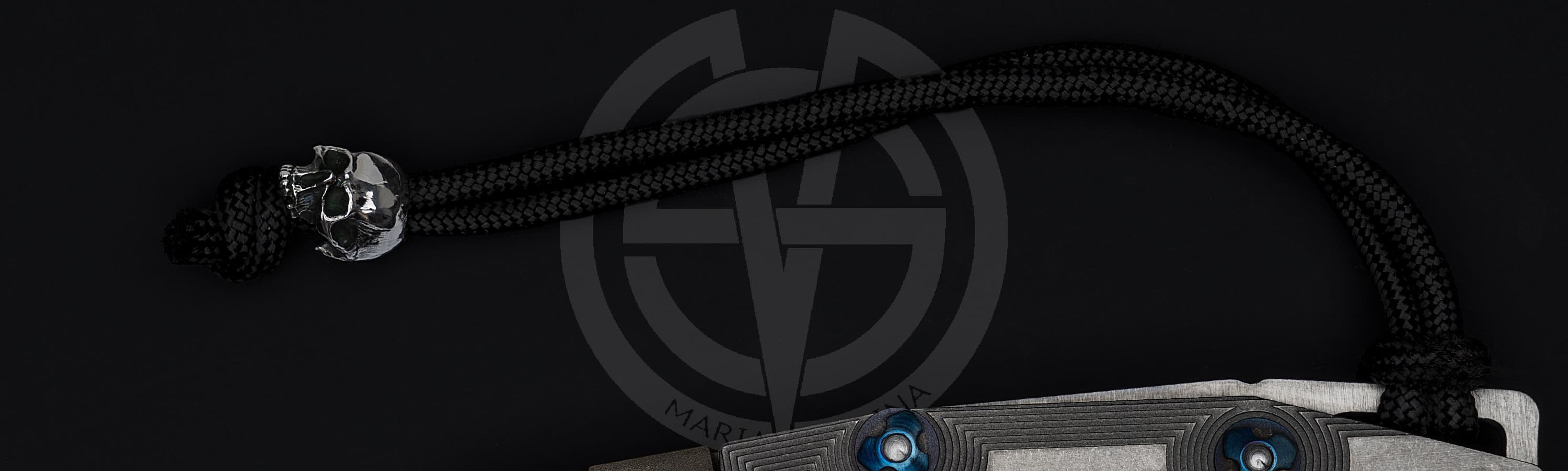 Hidetoshi Nakayama Lanyard bead Skull small_3