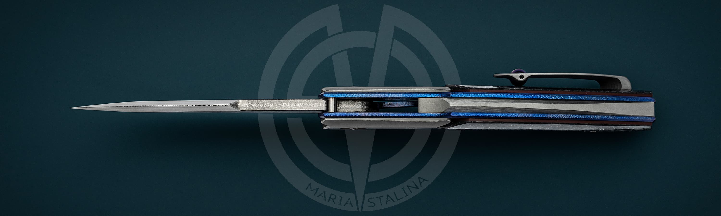 Allen Elishewitz нож White Swan San Mai_3