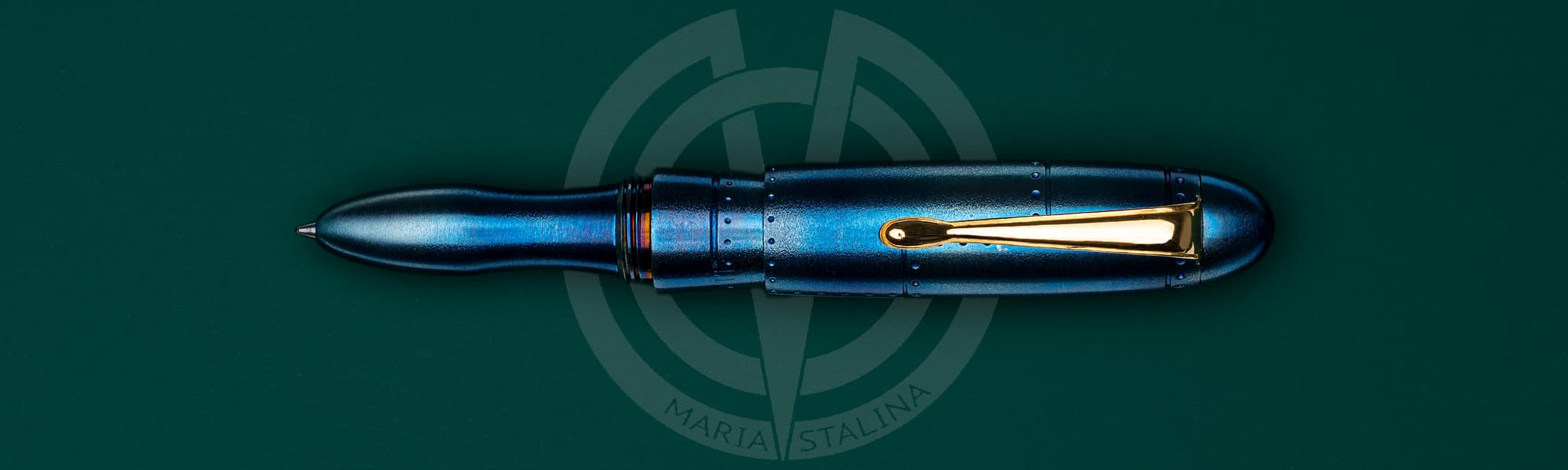 Zeppelin синяя тактическая ручка Streltsov P&A_1