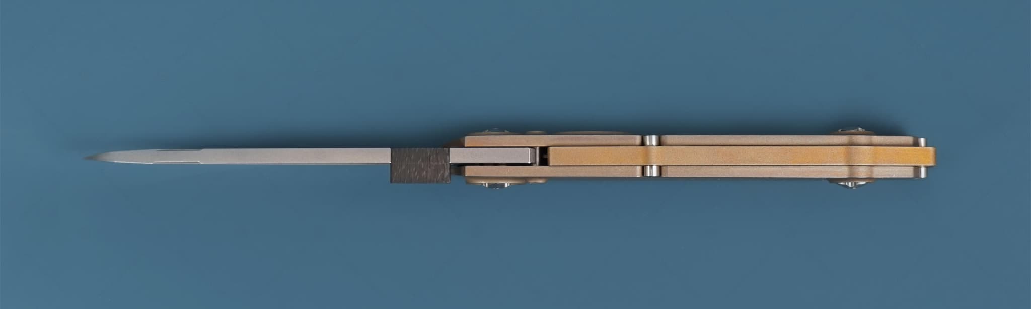 The knife Tachycardia Bronze SiL Manufactory _3