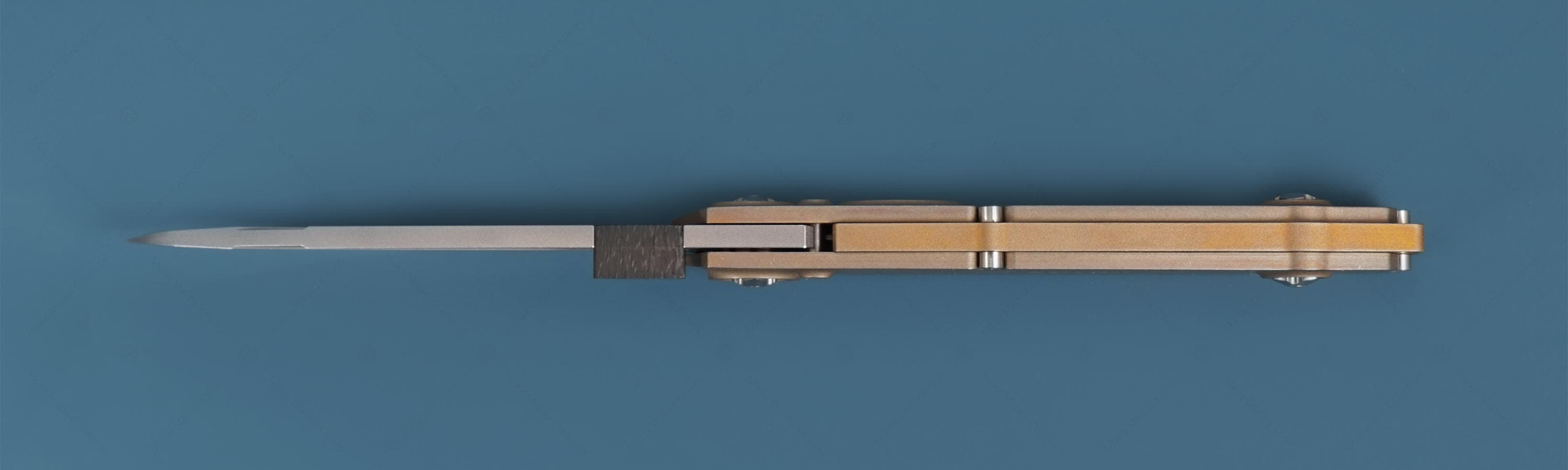 Custom Knife Factory (CKF) нож Decepticon-1 Blue_3