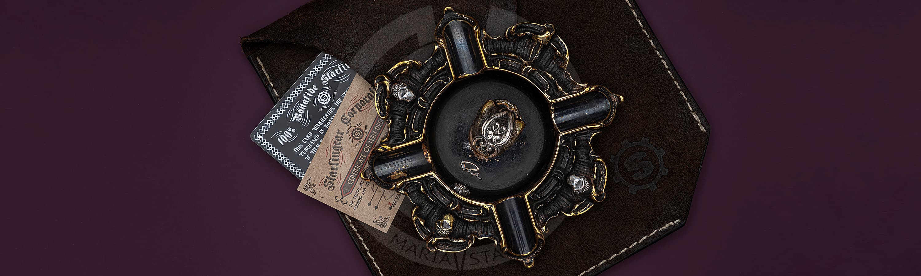 Пепельница для сигар Starlingear Frank & De Keyser_3