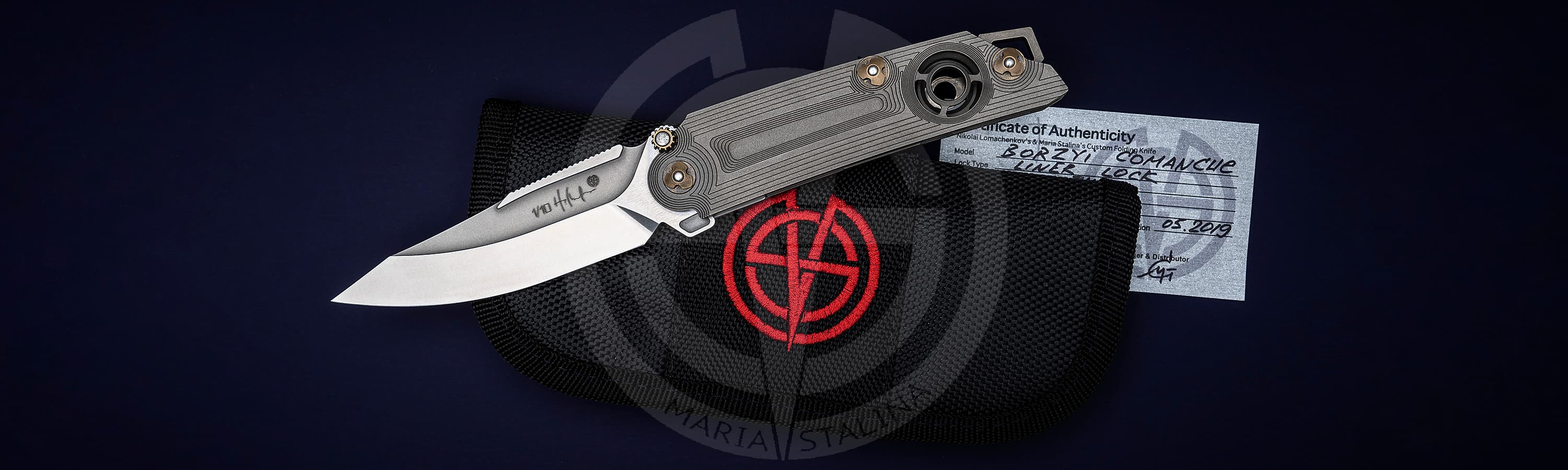 Нож Борзый Команч Thumbstud Мануфактура СиЛ_6