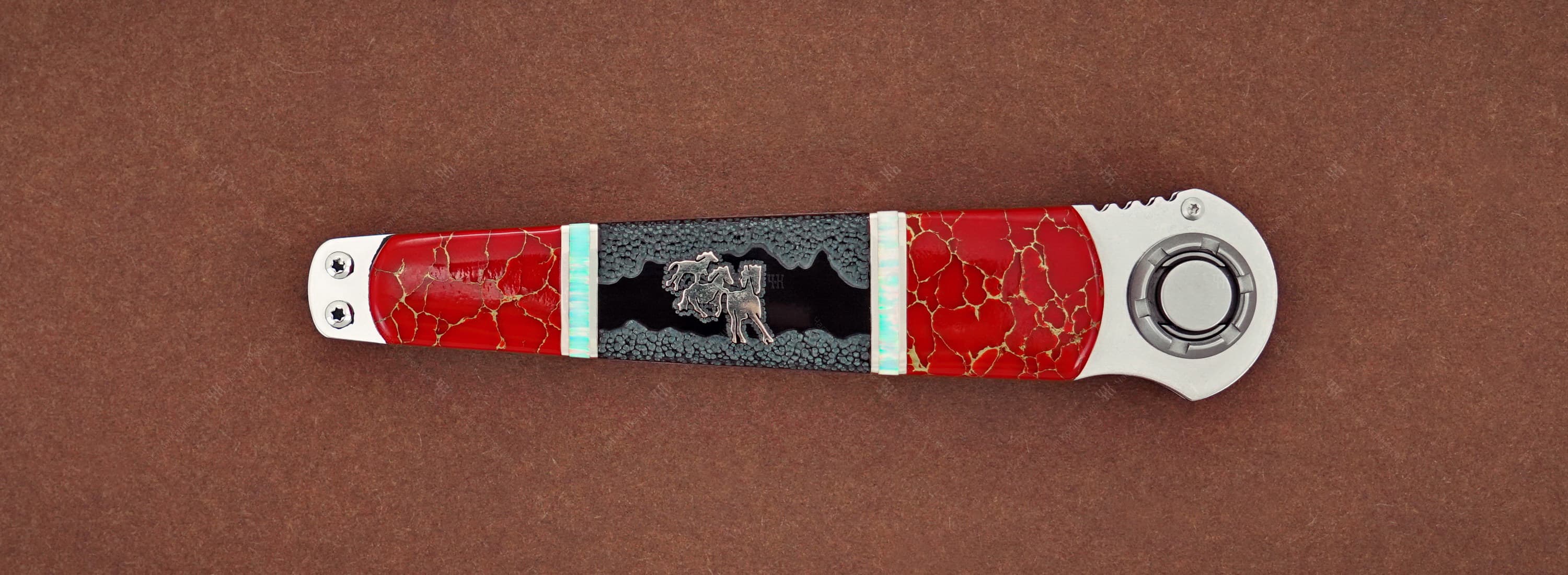 Lone Wolf Knives нож Paul Defender Mustang_5