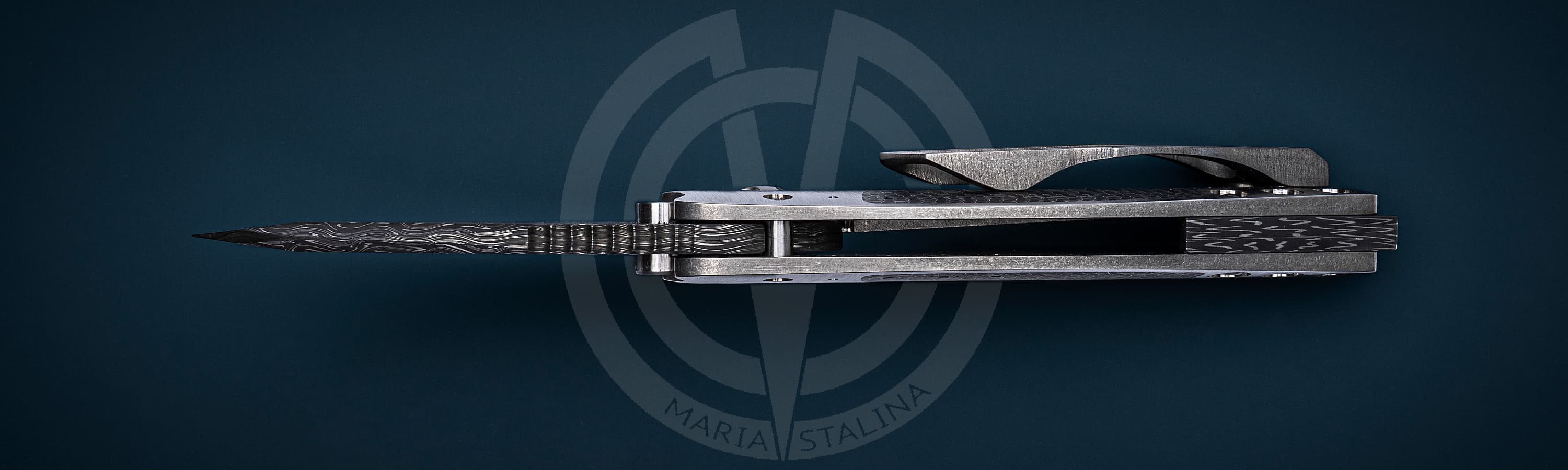 Direware Knives нож H-90 Damascus_3