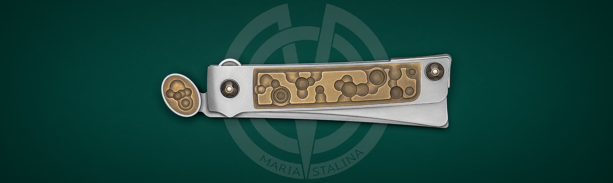 The knife Barber Cheese Bronze SiL Manufactory _4