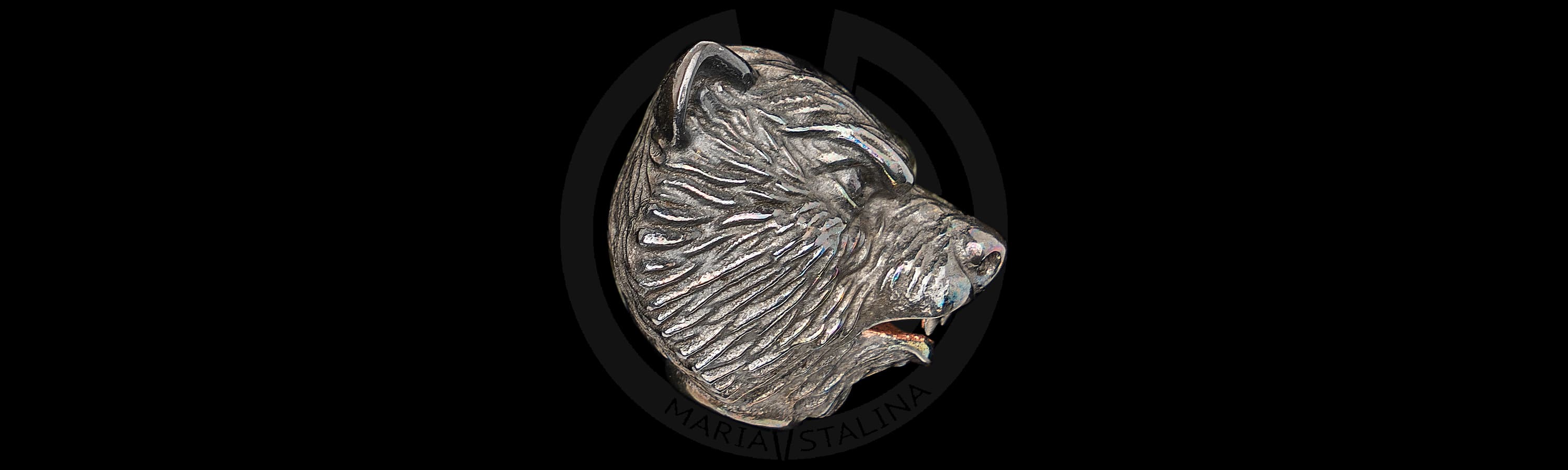 Lanyard bead Bear Vasyan XL Mad Russian Heads_2