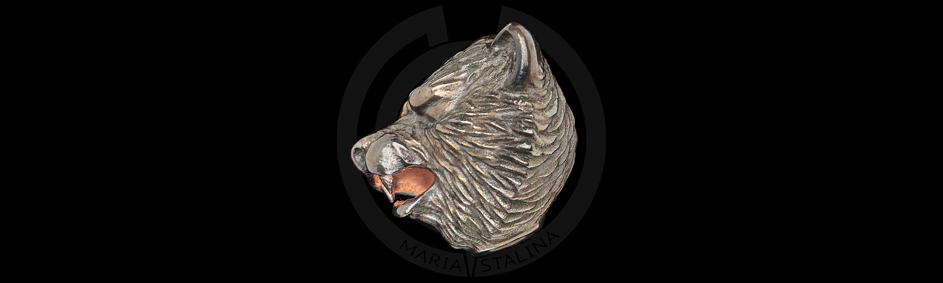 Lanyard bead Bear Vasyan XL Mad Russian Heads_1