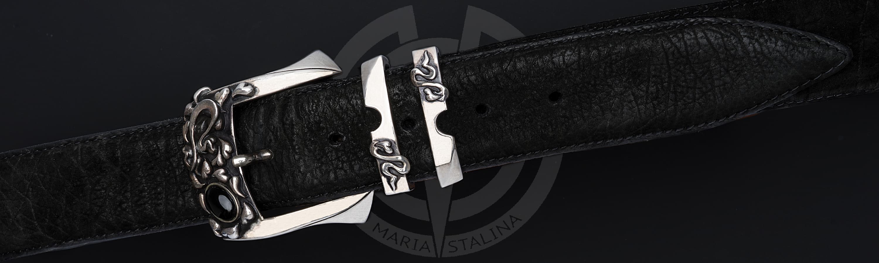 Кожаный ремень Claudio Calestani_3