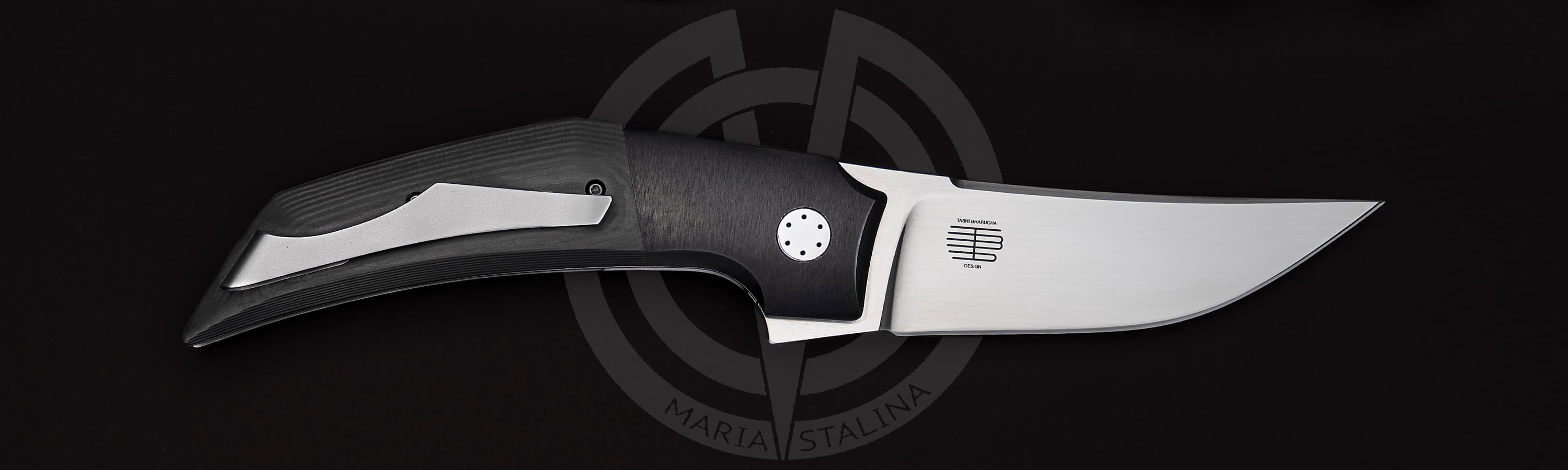 Jean-Pierre Martin & Bharucha нож Empire с цирконием_1