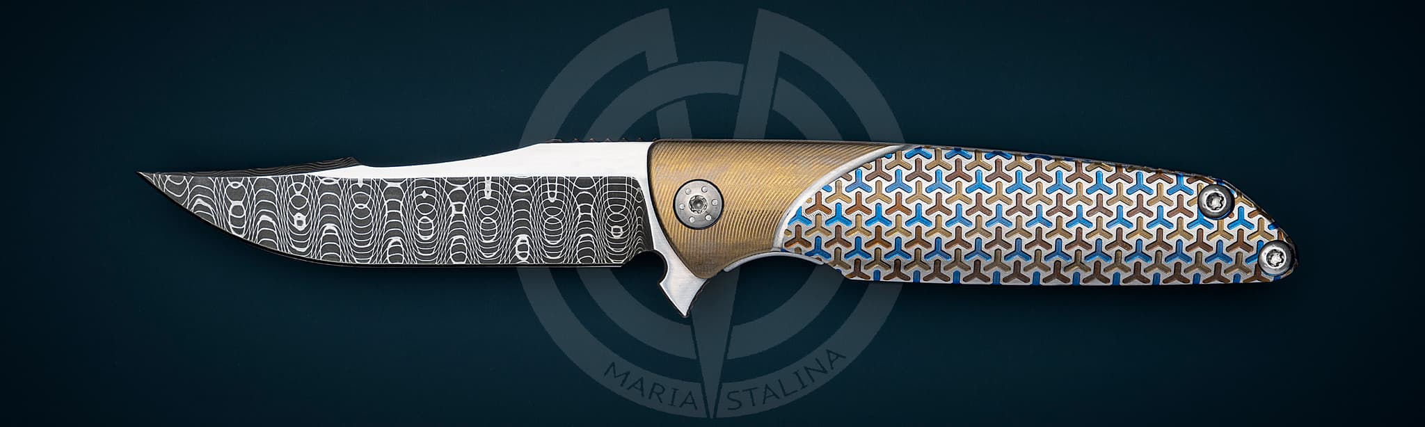 Brian Nadeau нож Typhoon Bronze