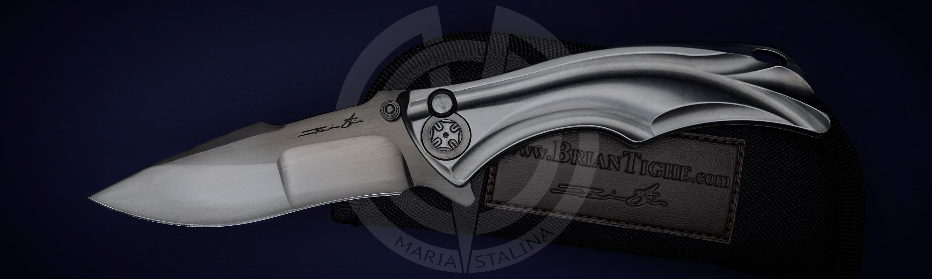 Brian Tighe нож Down Integral Титан DLC_6