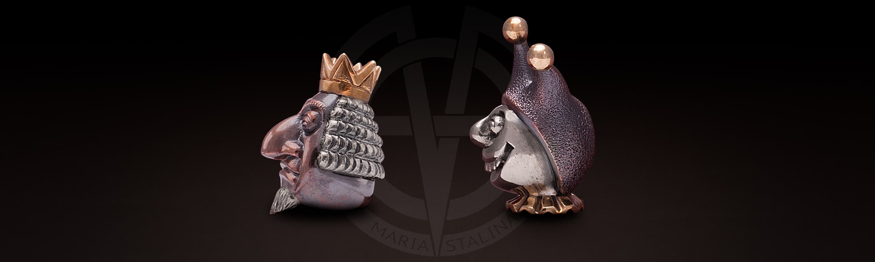 Темлячные бусины Король и Шут_1