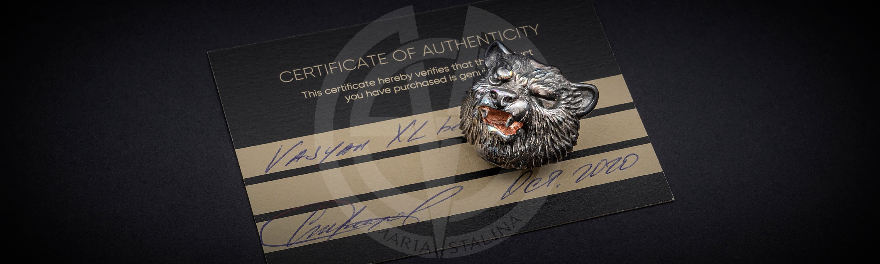 Lanyard bead Bear Vasyan XL Mad Russian Heads_5