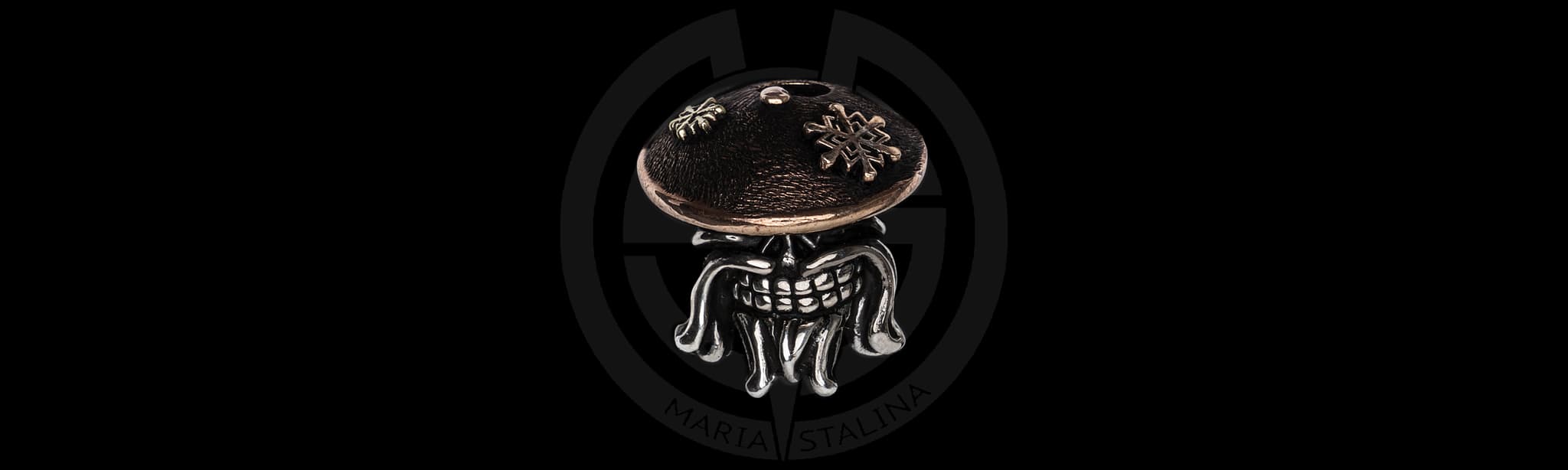 Темлячная бусина Starlingear Kung Fu Monk