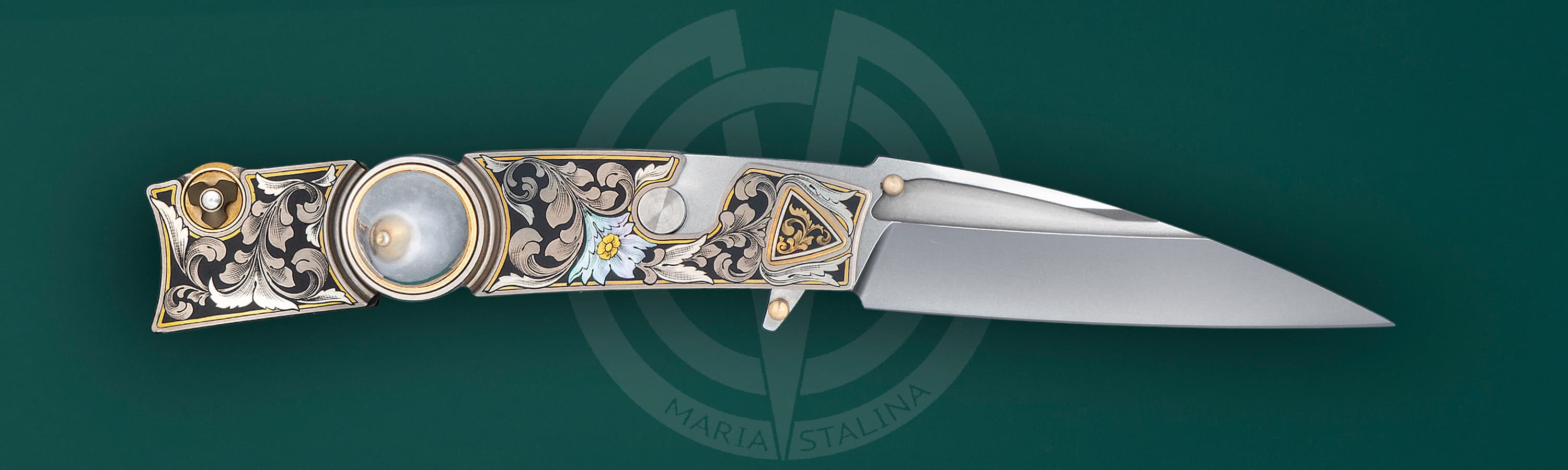 Нож Кандиру Siska перламутр мануфактуры СиЛ_1