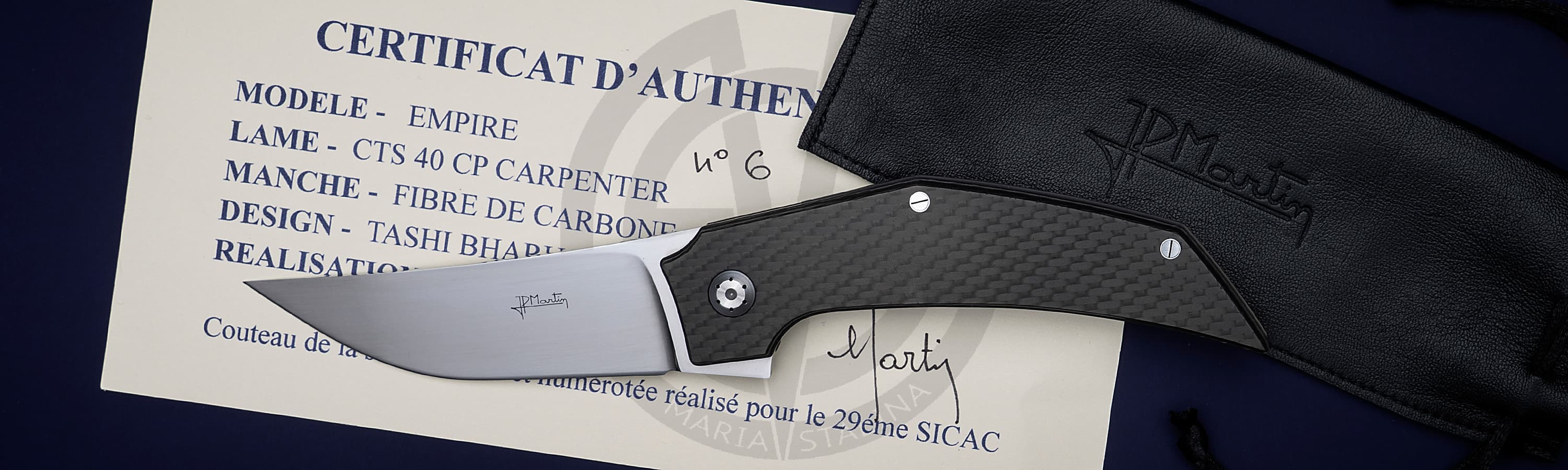 Jean-Pierre Martin & Tashi Bharucha нож Empire_6