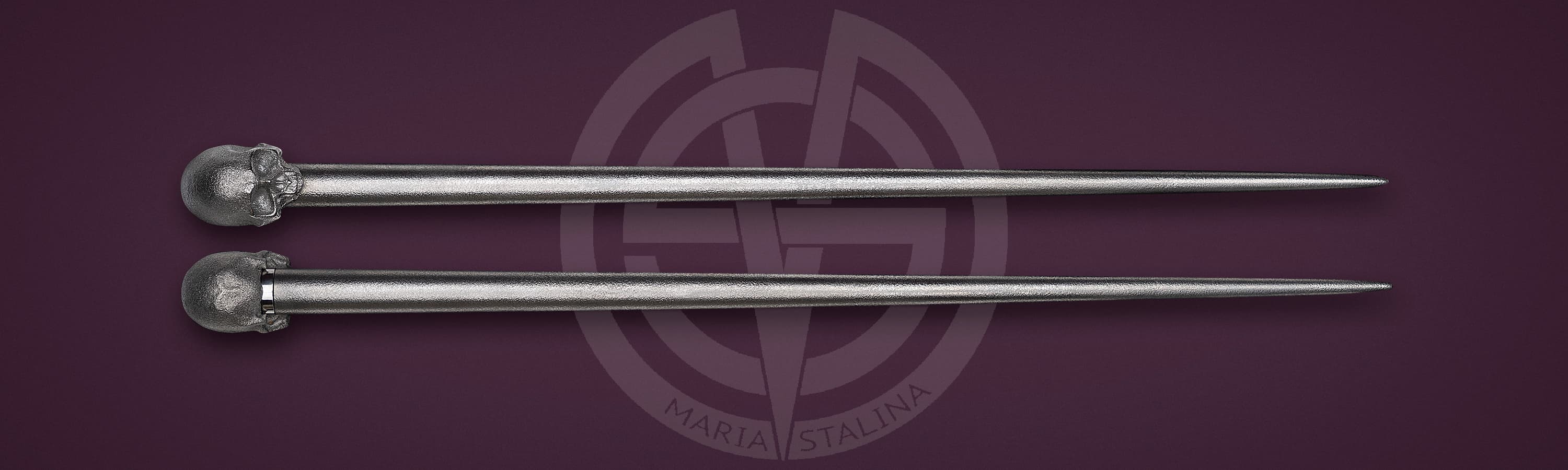Skulls titanium chopsticks Streltsov P&A_1