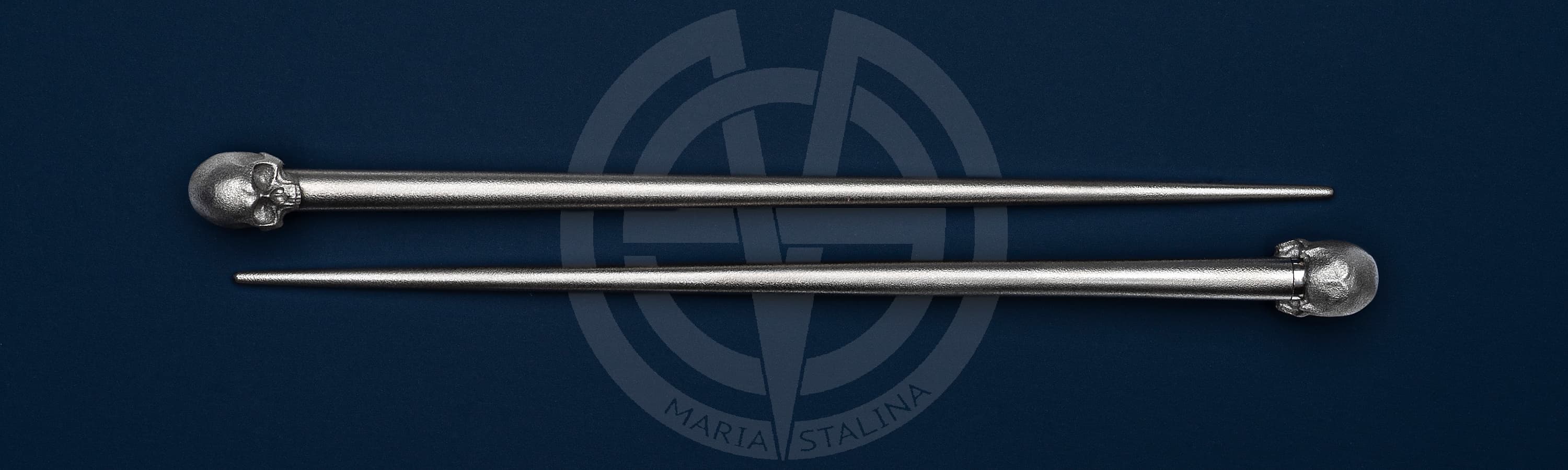 Черепа титановые палочки для еды Streltsov P&A_1