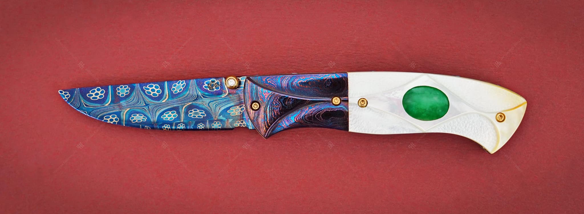 CK нож Mosaic Damascus Pearl