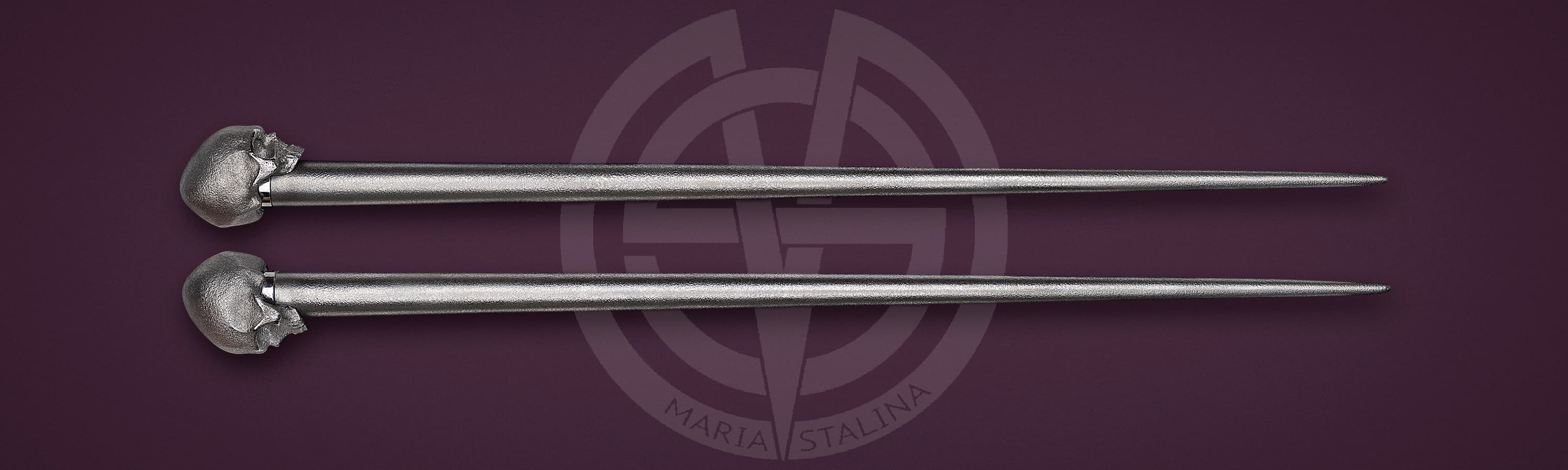 Skulls titanium chopsticks Streltsov P&A_2