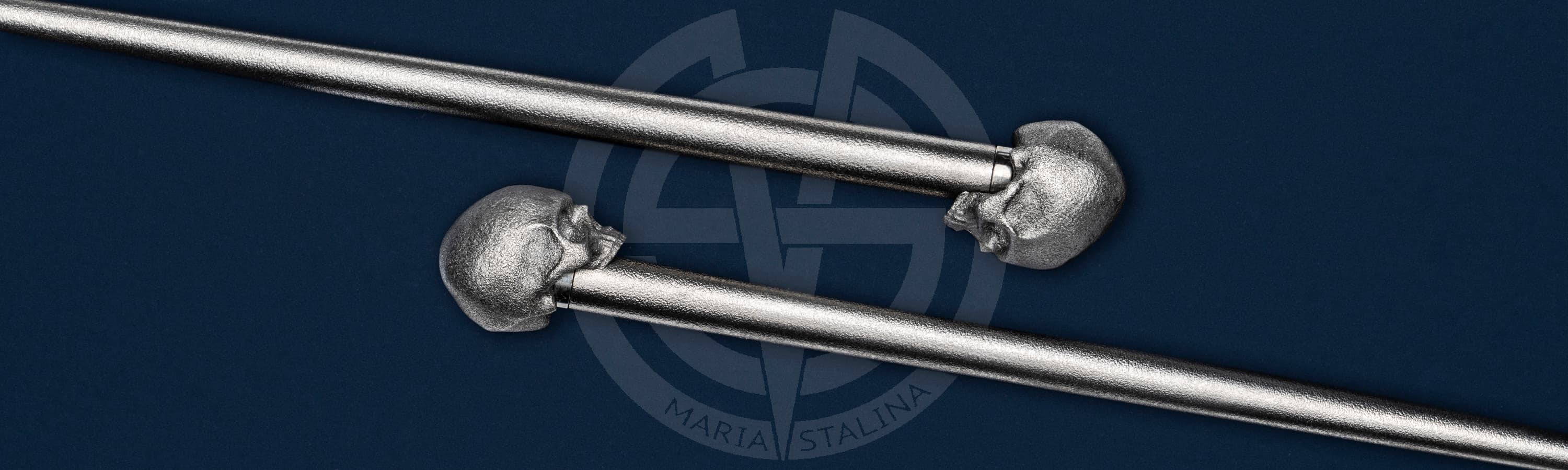 Черепа титановые палочки для еды Streltsov P&A_2