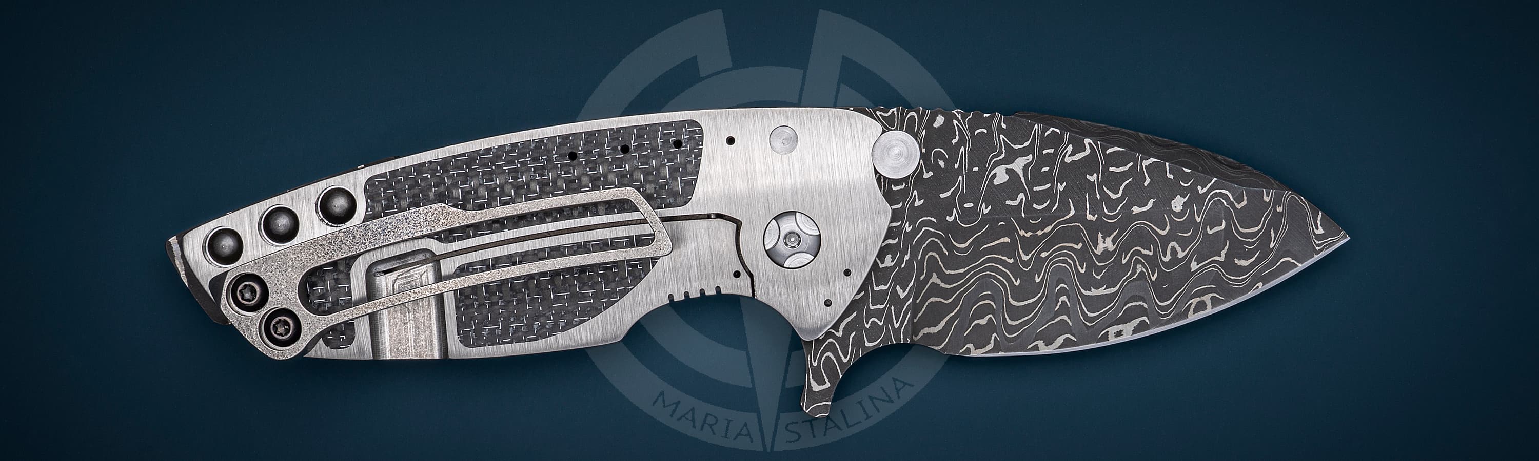 Direware Knives нож H-90 Damascus_1