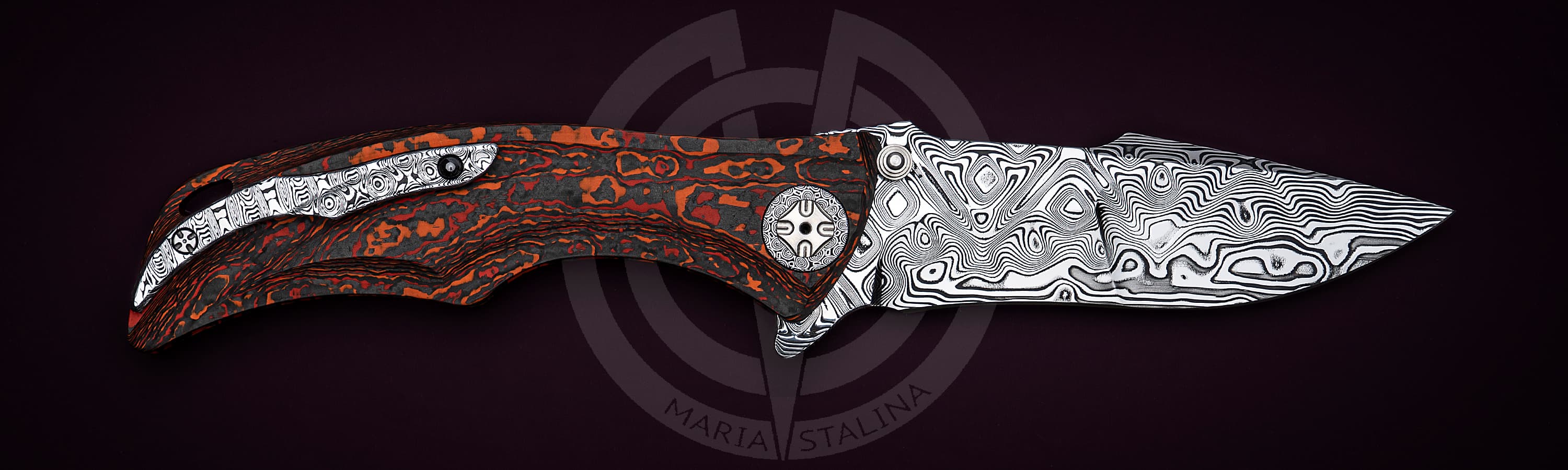 Brian Tighe нож Down Integral Red_1