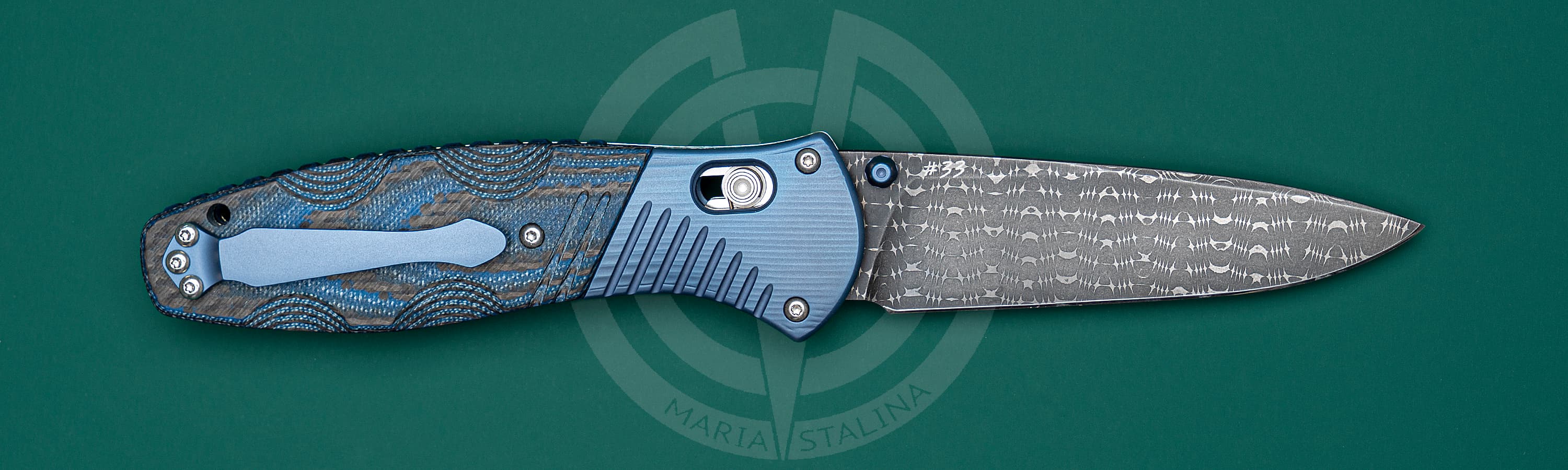 Benchmade нож 581-131 Gold Class Barrage_1