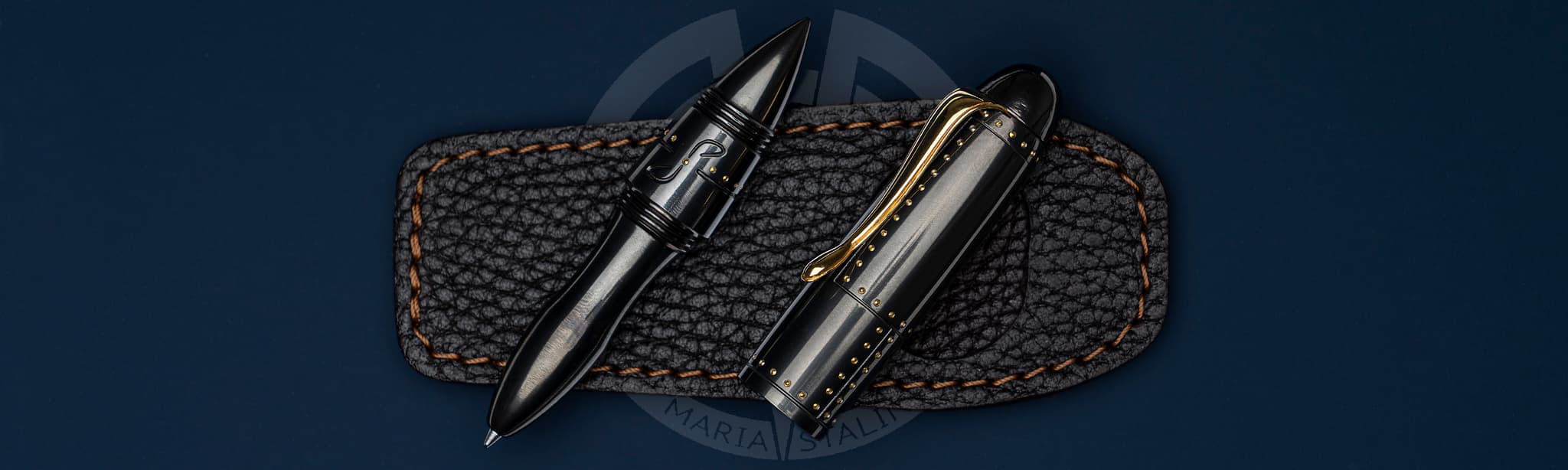 Zeppelin темная тактическая ручка Streltsov P&A