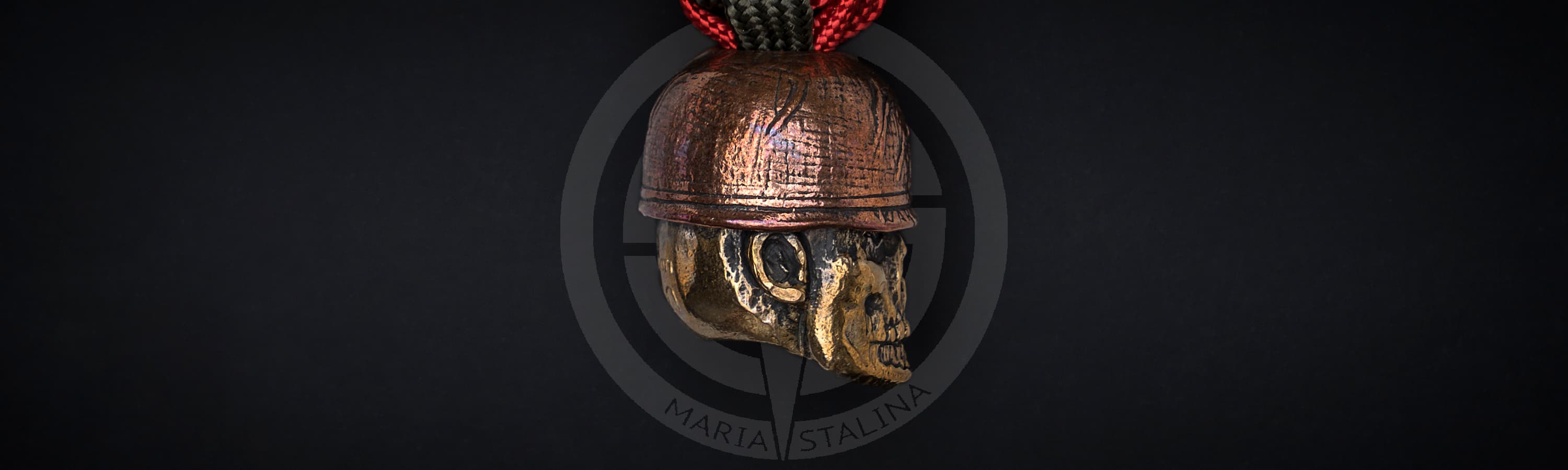 Темлячная бусина Lion Armory War Is Hell_3