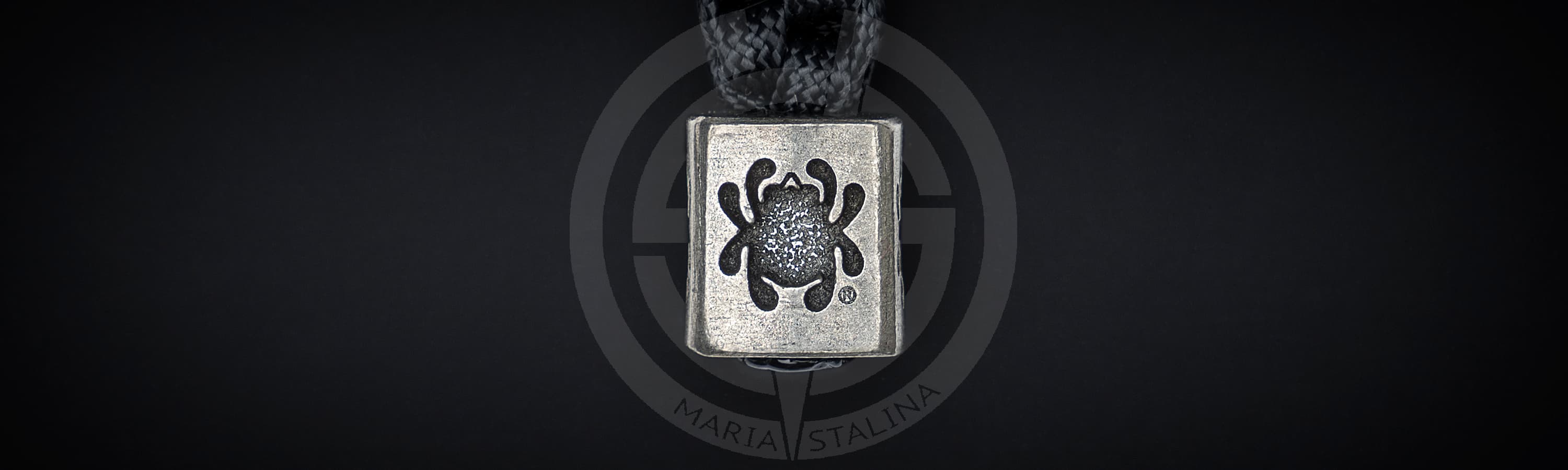 Темлячная бусина Spyderco Pewter Spyder Bead_1