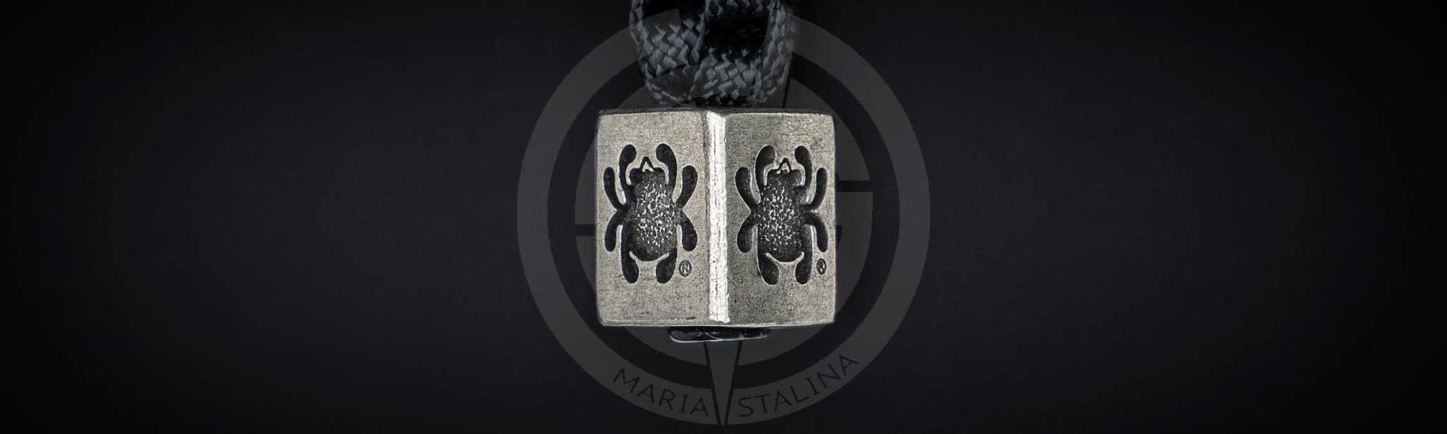Темлячная бусина Spyderco Pewter Spyder Bead
