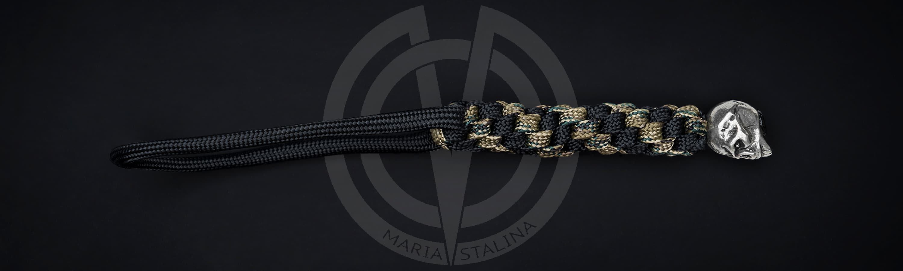 Schmuckatelli Emerson Skull Lanyard Bead_2